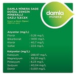 Damla Minera Doğal Maden Suyu Cam Şişe 6x200 ml