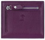 Damy Deri Cüzdan, Kadın Küçük RFID Kartlık, Fermuarlı, Erkek Mekanizmalı İnce, Mıknatıslı, Spor, Kartvizitlik, Mini Kredi Kartlık 906 (Mürdüm)