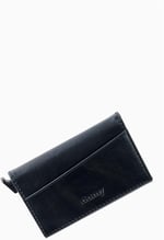 Damy Hakiki Deri Unisex Mekanizmalı Kartlık 611CR - Siyah