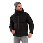 Danger Erkek Garnili Su Ve Rüzgar Geçirmez Oversize Şişme Mont 561DNGR