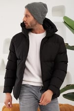 Danger Erkek Garnili Su Ve Rüzgar Geçirmez Oversize Şişme Mont 561DNGR