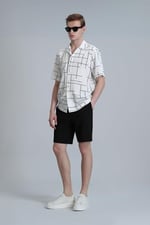 Danıel Spor Erkek Chino Şort Slim Fit Lacivert