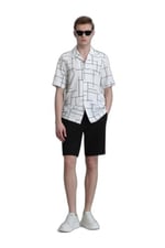 Danıel Spor Erkek Chino Şort Slim Fit Lacivert