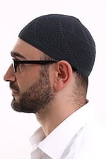 Dantel Pamuklu Triko Makine Örme Takke