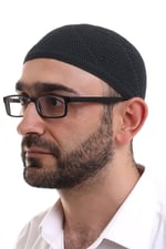 Dantel Pamuklu Triko Makine Örme Takke