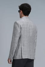 Dany Spor Erkek Blazer Ceket Slim Fit Gri 52