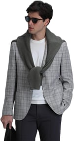 Dany Spor Erkek Blazer Ceket Slim Fit Gri 54