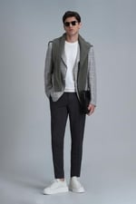 Dany Spor Erkek Blazer Ceket Slim Fit Gri 54