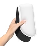 Dapesuom Klavye Bilek Dinlenme Mouse Pad Seti, 4 Adet Genişletilmiş Büyük XXL Oyun Mousepad + Fare Bilek Yastığı + Bellek Köpüğü Klavye Bilek Desteği + Bardak Altlığı, Beyaz 80 x 39,9 cm Ev Ofis için