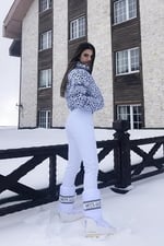 DAR PAÇA KAYAK PANTOLONU BEYAZ 44