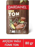 Dardanel Ayçiçek Yağlı Füme Ton Poşet 80 gr