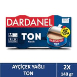 Dardanel Ayçiçek Yağlı Ton Balığı 2x140 gr