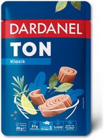 DARDANEL Ayçiçek Yağlı Ton Balığı Poşet 80 gr