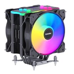 Dark Freezer X129 2xAddresseble RGB LED Fanlı Kule Tipi Soğutucu (DKCCX129)