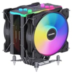 Dark Freezer X129 2xAddresseble RGB LED Fanlı Kule Tipi Soğutucu (DKCCX129)