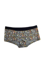 Darkzone Kadın Çiçek Desenli Pamuk Boyshort Boxer-1