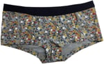 Darkzone Kadın Çiçek Desenli Pamuk Boyshort Boxer-1