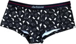 Darkzone Kadın Kedi Desenli Pamuk Boyshort Boxer-1