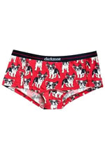Darkzone Kadın Köpek Desenli Dijital Baskılı Pamuk Boyshort Boxer-1