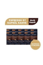 Davidoff Espresso 57 Ristretto Kapsül Kahve 10X10 Adet - Nespesso Uyumludur