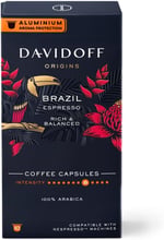 Davidoff Espresso Brazil 10Lu Kapsül Kahve – Nespresso Uyumludur