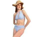 Dayana Yüksek Bel Tasarım İtalyan Kumaş Bikini