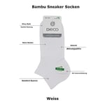Dayco BAMBU Kadın PATİK ÇORABI (6 ADET)
