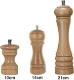 De Buyer Marlux P247.210101 Karabiber Değirmeni Ahşap Doğal 5,5 X 5,5 X 21 Cm
