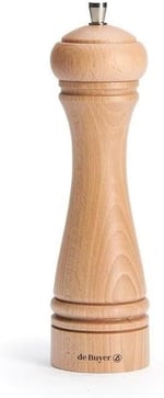 De Buyer Marlux P247.210101 Karabiber Değirmeni Ahşap Doğal 5,5 X 5,5 X 21 Cm
