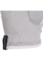 Decathlon Fouganza Basic Binici Eldiveni, Çocuk, Beyaz, 12-14 Yaş