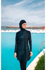 Decathlon Kadın Mayo Burkini Mayo - Seçenekler: Small, Medium, Large