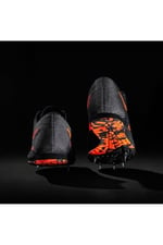 Decathlon Kiprun Unisex Cross Atletizm Koşu Ayakkabısı, Granit Grisi/Siyah/Neon Kan Portakalı, 47 Beden