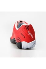 Decathlon Kipsta Çocuk Futsal Ayakkabısı, Salon Ayakkabısı, Kırmızı, Siyah, 34 Beden, Ginka 500