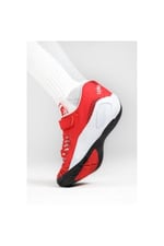 Decathlon Kipsta Çocuk Futsal Ayakkabısı, Salon Ayakkabısı, Kırmızı, Siyah, 34 Beden, Ginka 500