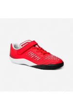 Decathlon Kipsta Çocuk Futsal Ayakkabısı, Salon Ayakkabısı, Kırmızı, Siyah, 34 Beden, Ginka 500