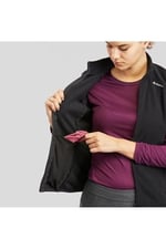 Decathlon Quechua Kadın Polar Outdoor Yelek - Siyah - Mh120
