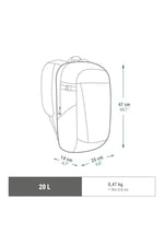 Decathlon Quechua Outdoor Sırt Çantası - 20 L - Yeşil - Nh Arpenaz 100