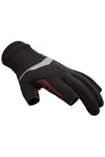 Decathlon Tribord Çocuk Yelkenli Eldiveni, Neopren, Siyah/Bayrak Kırmızısı, 12-14 Yaş