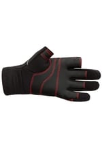 Decathlon Tribord Çocuk Yelkenli Eldiveni, Neopren, Siyah/Bayrak Kırmızısı, 12-14 Yaş