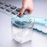 Deconox 2 Adet Silikon Tabanlı Buzluk, 12'li Buz Kalıbı, Silikon Tabanlı Buz Kalıbı, Pratik ve Esnek Silikon Tabanlı Buzluk Seti - İçeceklerinizi Serin Tutun!