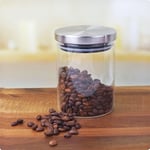 Deconox 300 Ml Vakumlu Metal Kapaklı Borosilikat Cam Kavanoz (8.5cm*10cm) 1 Adet