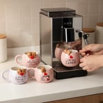 Deconox 3D Sarkan Capybara Figürlü Porselen Kupa - 420 ml Büyük Boy Kaliteli Porselen Bardak - 4 Farklı Modelden Biri (Sürpriz/Asorti) - Sevimli Hayvanlı Hediyelik Mug