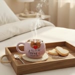 Deconox 3D Sarkan Capybara Figürlü Porselen Kupa - 420 ml Büyük Boy Kaliteli Porselen Bardak - 4 Farklı Modelden Biri (Sürpriz/Asorti) - Sevimli Hayvanlı Hediyelik Mug