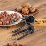 Deconox Döküm 2'li Terminatör Fındık ve Ceviz Kıracağı, Döküm Paslanmaz Ceviz ve Fındık Kıracak 2'li Set (16cm*5cm-12cm*5cm) (2 L - Seçenekler: 2 Lİ DÖKÜM LİMON SIKICI, CEVİZ FINDIK KIRICI 2 Lİ SET...
