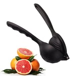 Deconox Döküm Limon Sıkacağı Limon Presi Büyük Boy 24 cm, Siyah Metal Limon Sıkacağı, Döküm Narenciye Sıkacağı (DÖKÜM LİMON SIKIC - Seçenekler: 2 Lİ DÖKÜM LİMON SIKICI, CEVİZ FINDIK KIRICI 2 Lİ SET...
