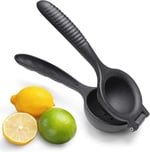 Deconox Döküm Limon Sıkacağı Limon Presi Büyük Boy 24 cm, Siyah Metal Limon Sıkacağı, Döküm Narenciye Sıkacağı (DÖKÜM LİMON SIKIC - Seçenekler: 2 Lİ DÖKÜM LİMON SIKICI, CEVİZ FINDIK KIRICI 2 Lİ SET...