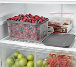 Deconox No Frost Silikon Yumuşak Kapalı Saklama Kabı Dondurucu ve Buzluk Saklama Kabı 3150 ml, Kapaklı No Frost Saklama Kabı 3150 Ml, Derin Dondurucu Saklama Kabı 3150 Ml