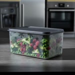Deconox No Frost Silikon Yumuşak Kapalı Saklama Kabı Dondurucu ve Buzluk Saklama Kabı 3150 ml, Kapaklı No Frost Saklama Kabı 3150 Ml, Derin Dondurucu Saklama Kabı 3150 Ml