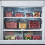 Deconox No Frost Silikon Yumuşak Kapalı Saklama Kabı Dondurucu ve Buzluk Saklama Kabı 3150 ml, Kapaklı No Frost Saklama Kabı 3150 Ml, Derin Dondurucu Saklama Kabı 3150 Ml