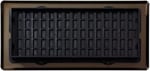 Decor Grates 4-inç 10 inç kaydırma Floor Register, Kahverengi, SPH410-RB